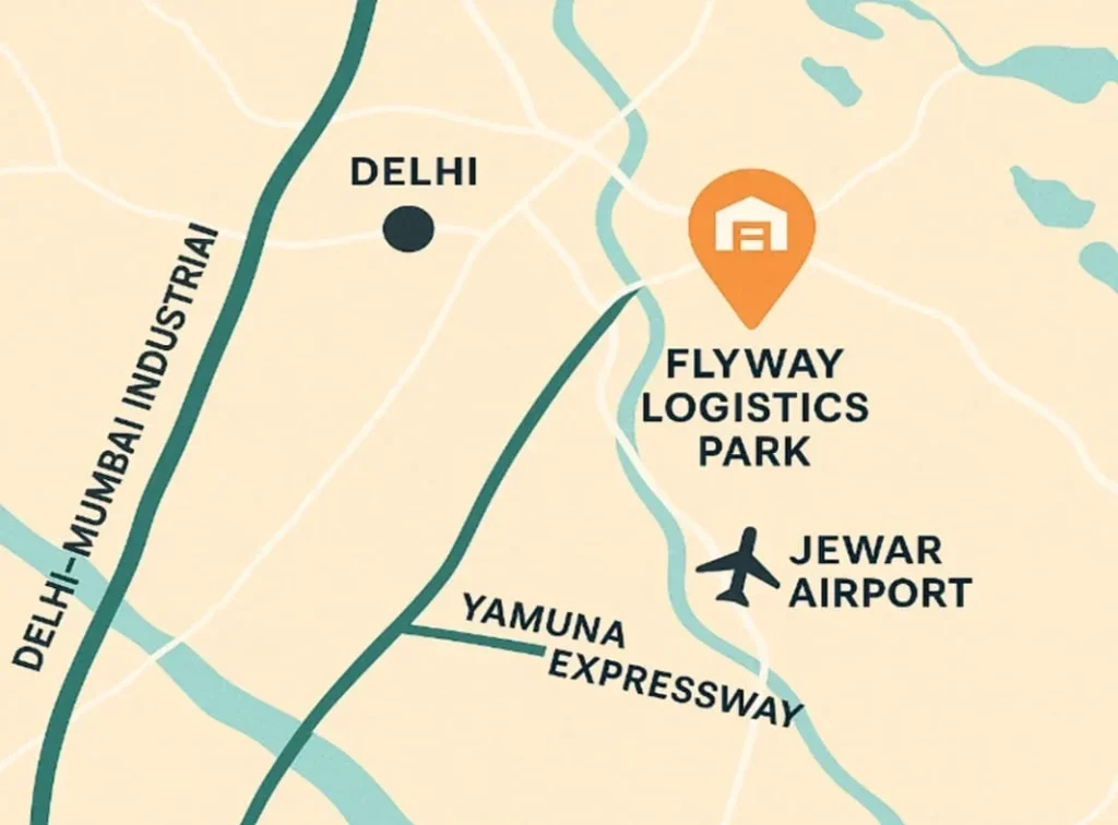Flyway logistics park map