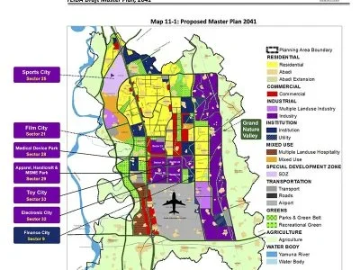 Yeida 2041 Map